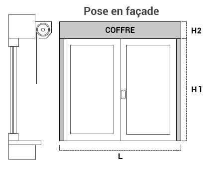 Comment prendre vos dimensions Volet Français