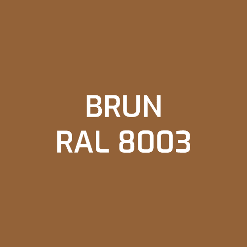 Brun RAL 8003