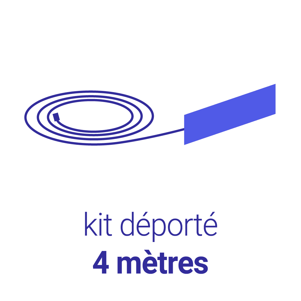 Kit déporté 4 mètres