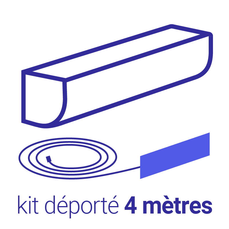 Kit déporté 4 mètres